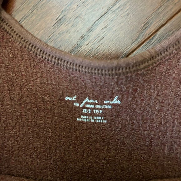 Lot of 3 Urban Outfitters - Out From Under Ribbed Crop Tops Size S/XS - Picture 10 of 16